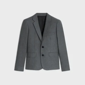 Campbell-jacka i flanelltwill