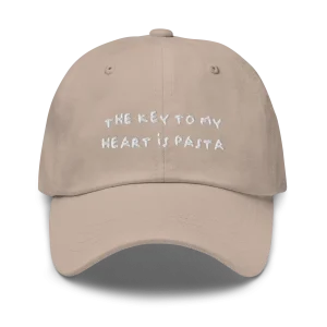 The key to my heart is PastaDad hat