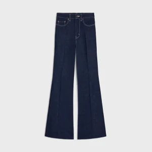 Flare Jeans 003 i lätt indigo-denim