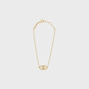 Maillon Triomphe-armband i gult guld