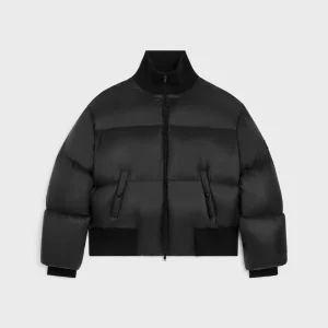 Pufferjacka i lätt nylon